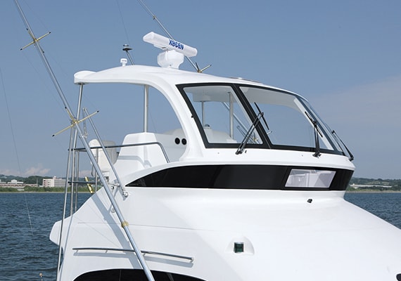 Hard Awning Air Conditioner for Flying Bridge(OPT).